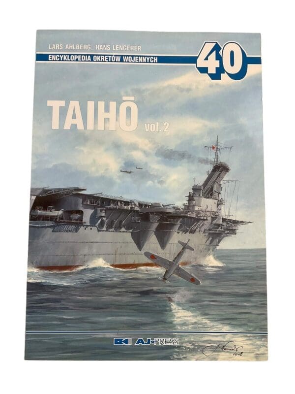 WW2 Japanese Navy Aircraft Carrier Taiho Volume 2 Reference Book