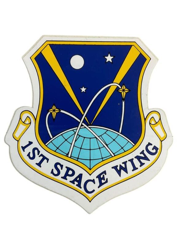 US USAF 1st Space Wing Sticker