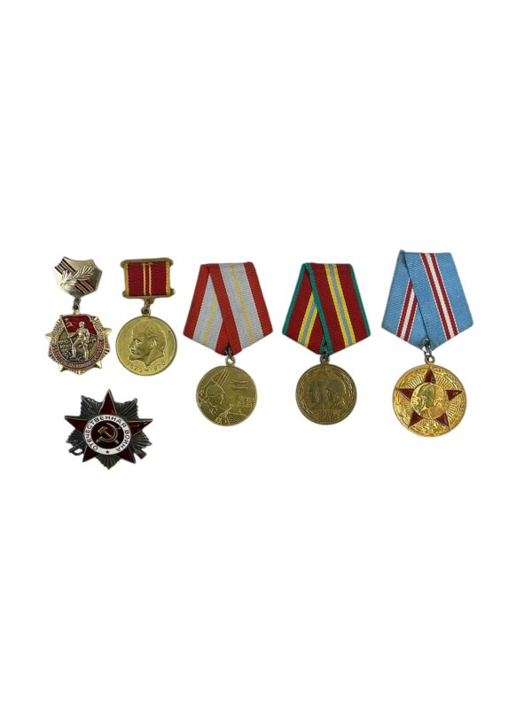 WW2 Soviet Russian Order Of Glory 3rd Class Medal Group With Research -  Rifleman of 140th Rifle Division