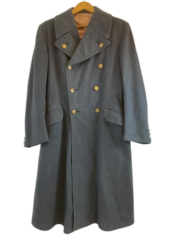 WW2 Royal Canadian Air Force RCAF Officer Wool Greatcoat Size 38