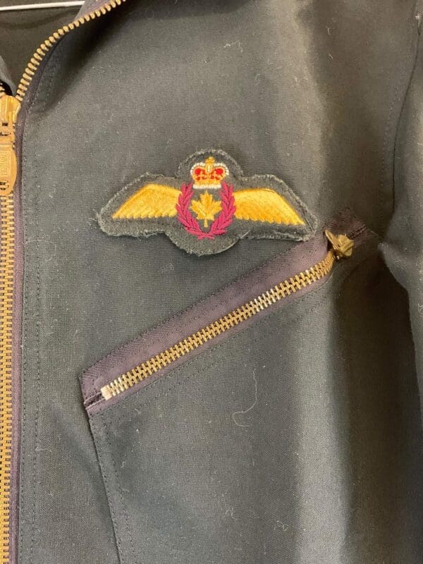 Canadian Forces RCAF Green Flight Suit Pilot 1972 Dated Size 7241