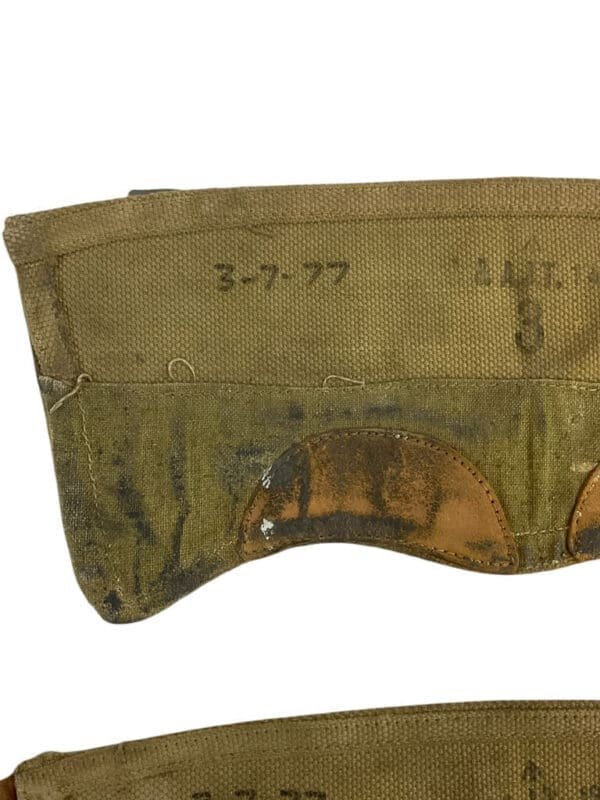 WW2 British Army Spats Pair Size 3 1944 Dated