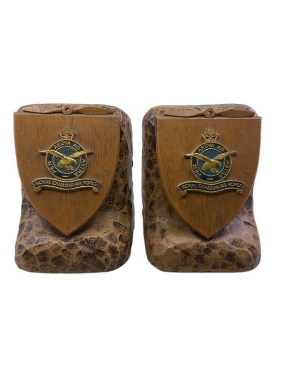 WW2 Canadian RCAF Homefront Book Ends