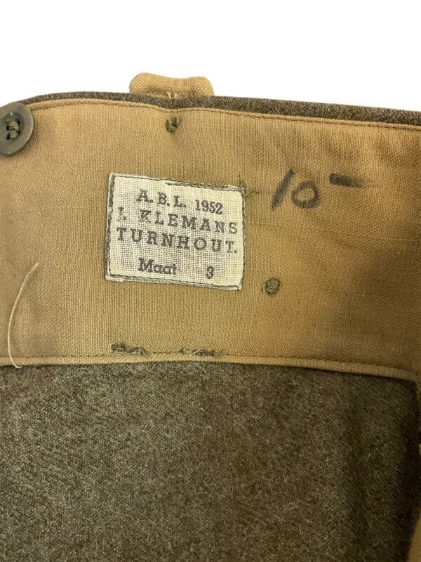 Dutch Army Riding Breeches Dated 1952
