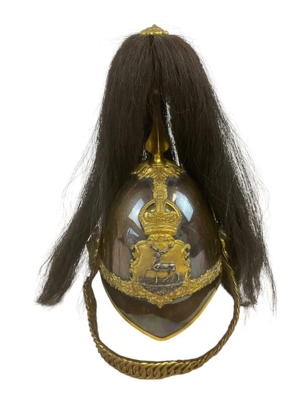 British Hertfordshire Yeomanry Cavalry Officers Helmet