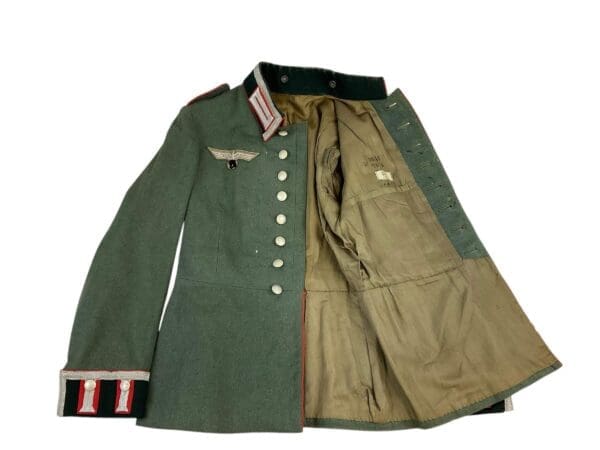 WW2 German 71st Artillery Regiment Waffenrock Named Unit Marked