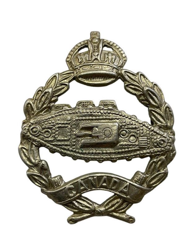 WW2 Canadian Armoured Corps Cap Badge