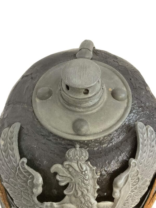 WW1 Imperial German Baden Pickelhaube Spiked Helmet Infantry Helmet 170