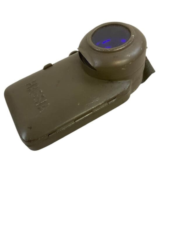 WW2 German HASSIA Box Flashlight With Map Shade