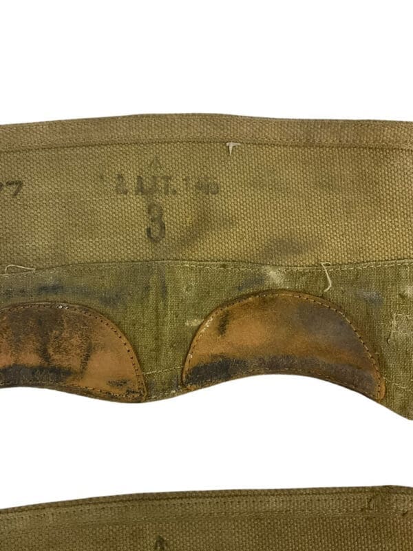 WW2 British Army Spats Pair Size 3 1944 Dated