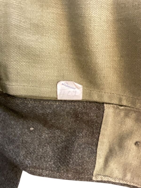 Canadian Army Korean war Battledress Jacket Size 10 Dated 1951