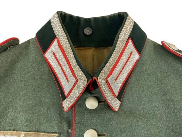 WW2 German 71st Artillery Regiment Waffenrock Named Unit Marked