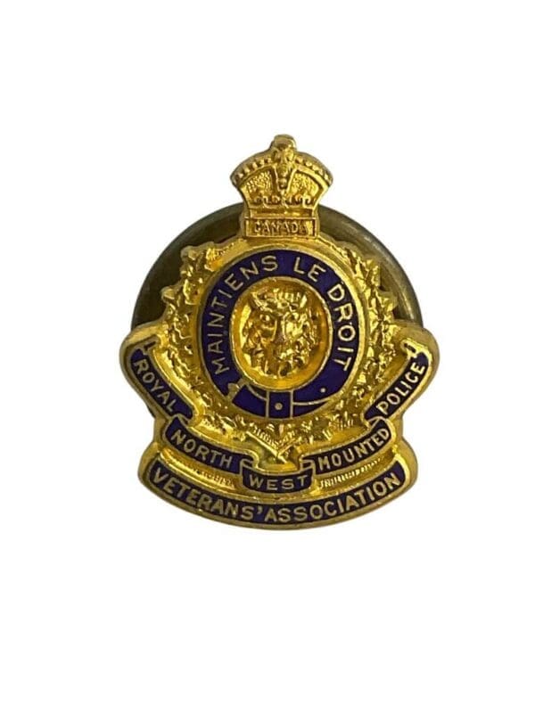 Royal North-West Mounted Police Lapel Badge