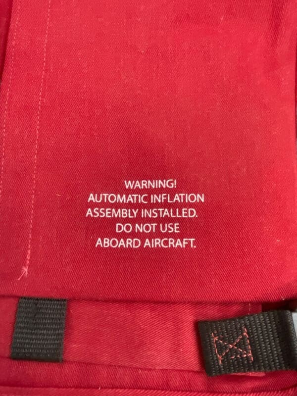 US Navy Aircraft Carrier EOD Crash and Salvage Deck Vest