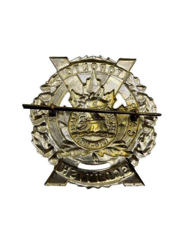 WW2 Canadian Toronto Scottish Regiment Cap Badge