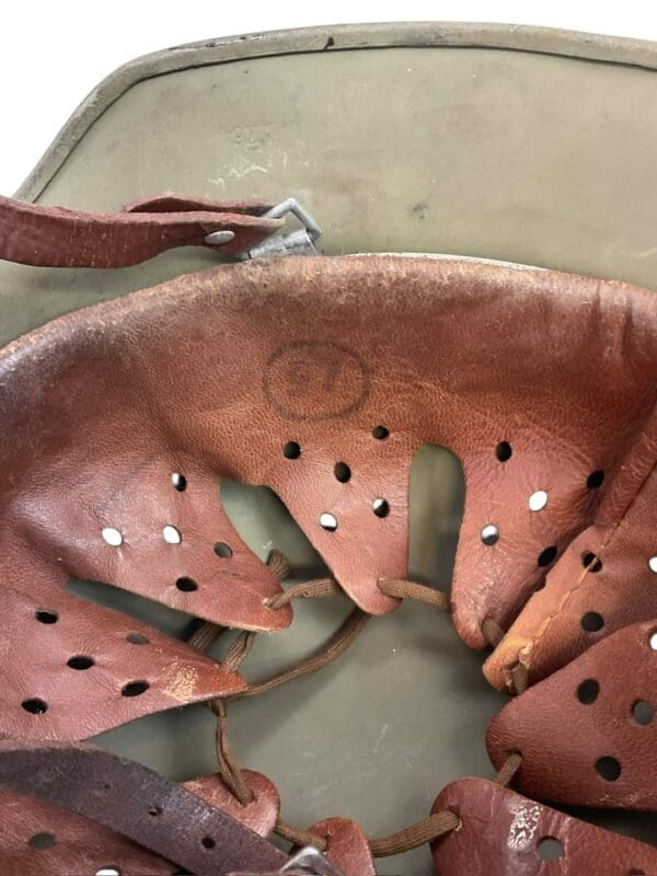 WW2 German M35 Helmet ET64 SS Unique Imports COPY