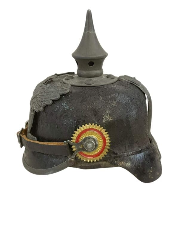 WW1 Imperial German Baden Pickelhaube Spiked Helmet Infantry Helmet 170