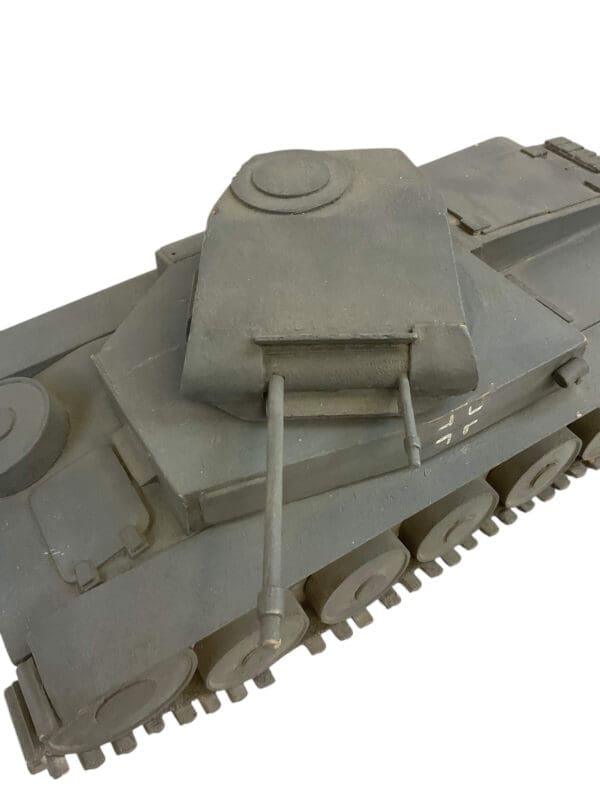 WW2 German Panzer Mk 2 Wood Tank ID Model 17 X 7 X 8 Inches