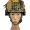 Canadian Forces CG634 Kevlar Helmet Size Medium with CADPAT Cover and Scrim Net