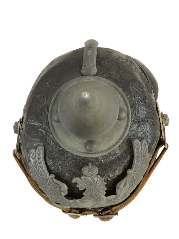 WW1 Imperial German Baden Pickelhaube Spiked Helmet Infantry Helmet 170