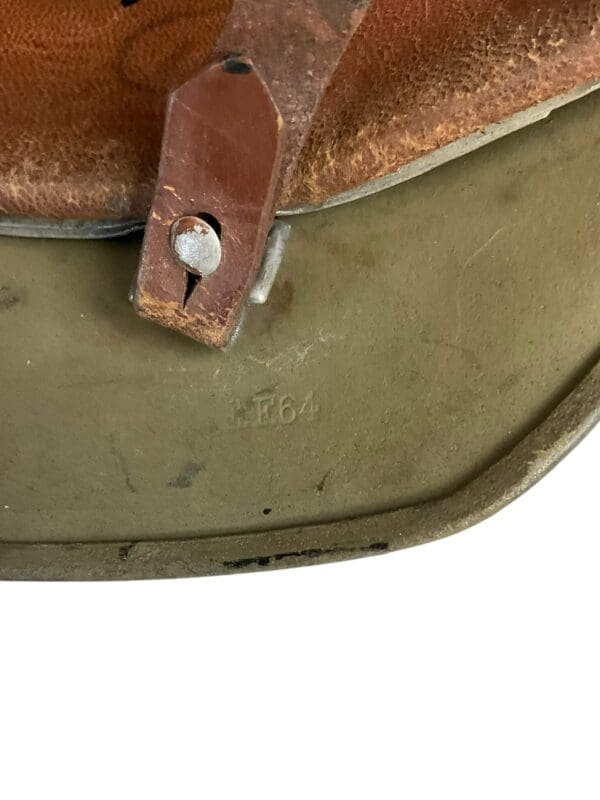 WW2 German M35 Helmet ET64 SS Unique Imports COPY
