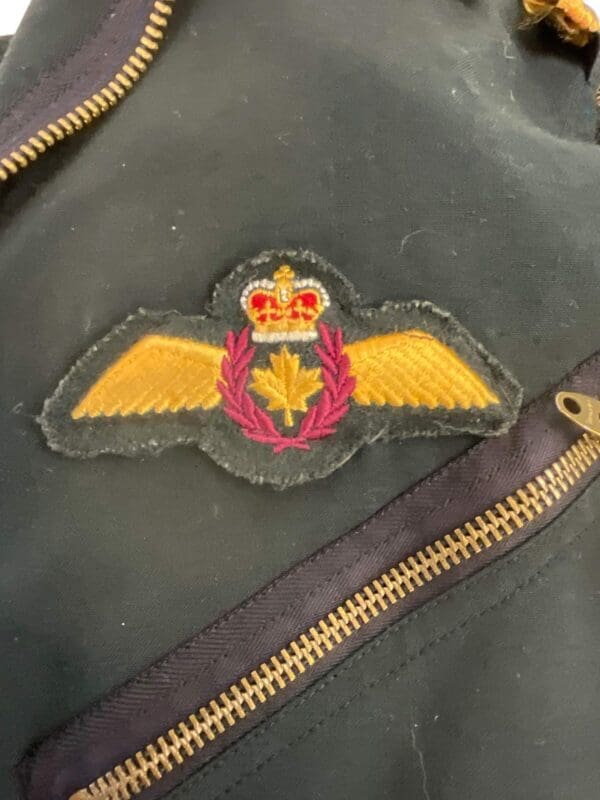 Canadian Forces RCAF Green Flight Suit Pilot 1972 Dated Size 7241