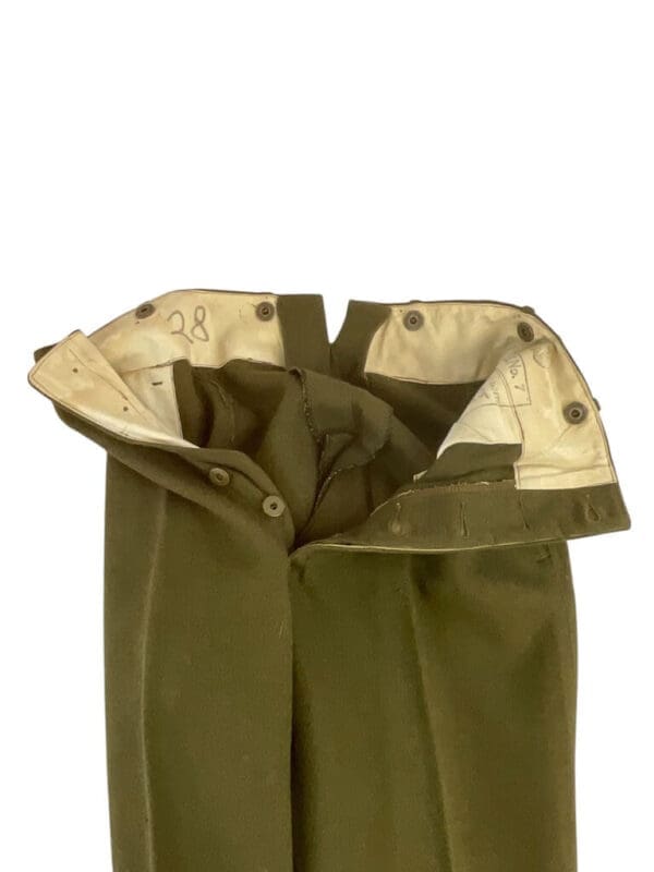 WW2 Canadian Army Cadets Trousers Pants Size 7 1944 Dated