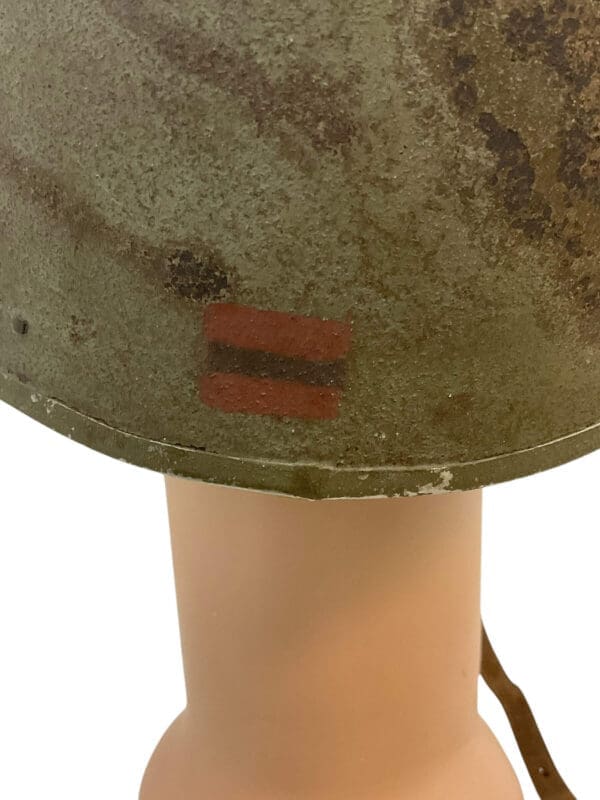 WW2 British Army Dispatch Riders Royal Engineers Painted Size 7 Dated 1943 Helmet