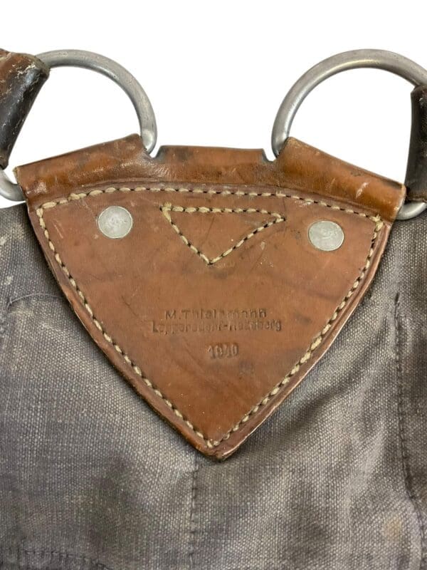 WW2 German Airforce Luftwaffe M31 Rucksack Dated 1940