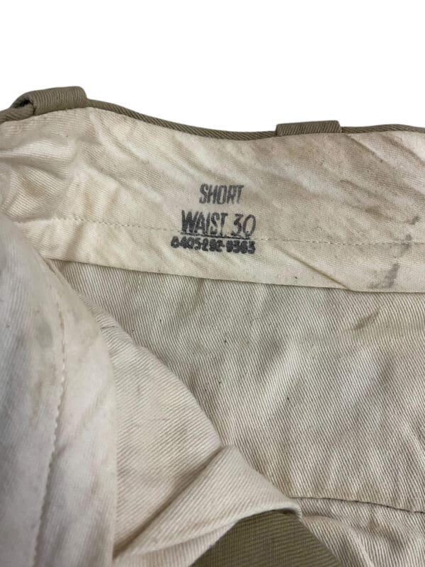 US Army Tan Tropical Shorts W 30 Uniform