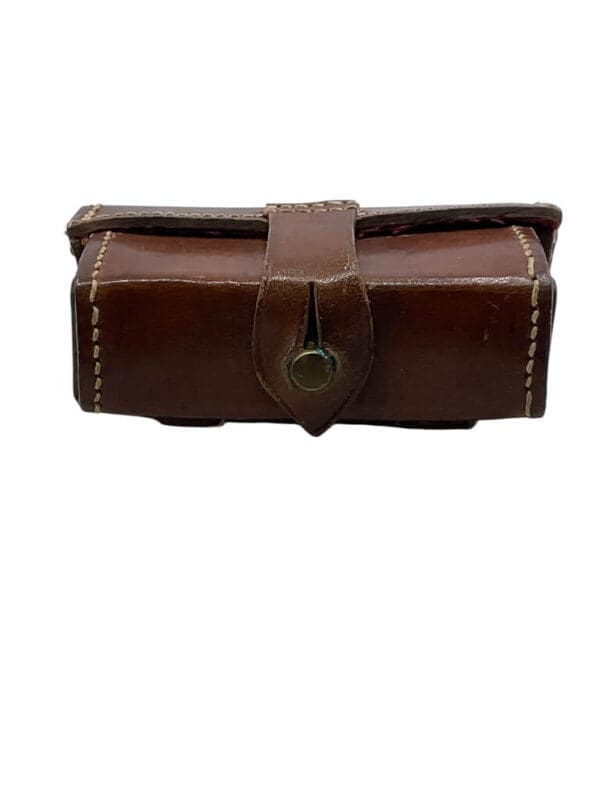 WW2 British Binoculars No 1 Mk1 Moderating Glasses In Leather Case