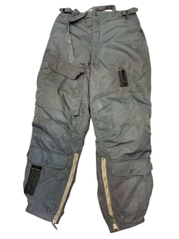 Canadian RCAF Grey Flight Suit Pants Trousers Cold War Era Size 7 Dated 1957