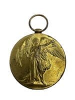 WW1 Canadian CEF Victory Medal CRT Railway Troops 1039901 Spr PG Porter