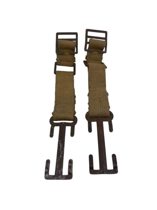 WW2 Canadian Army P37 Cheaters Brace Attachments Pair