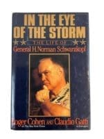 US In the Eye of the Storm Life of General Schwarzkopf Hardcover Reference Book