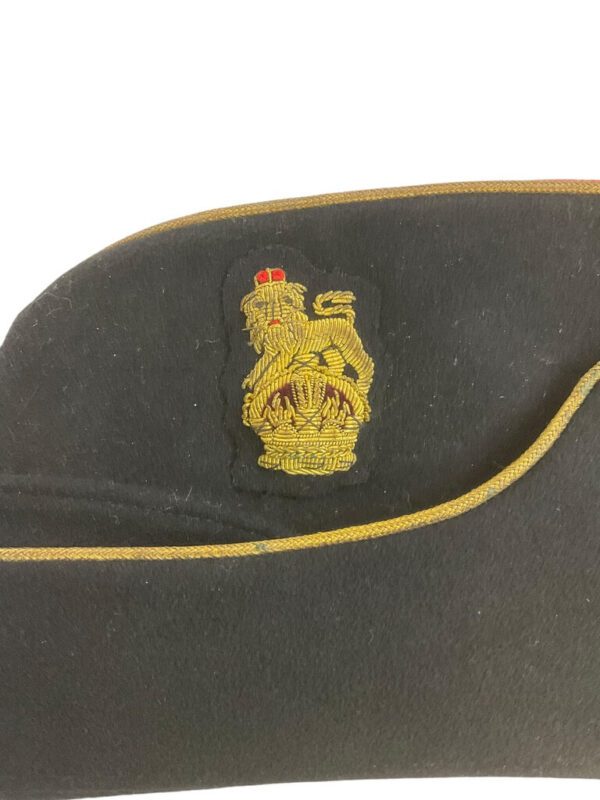 WW2 British Canadian Coloured Field Service Cap Brigadier General Size7 1/4 Named to Hart