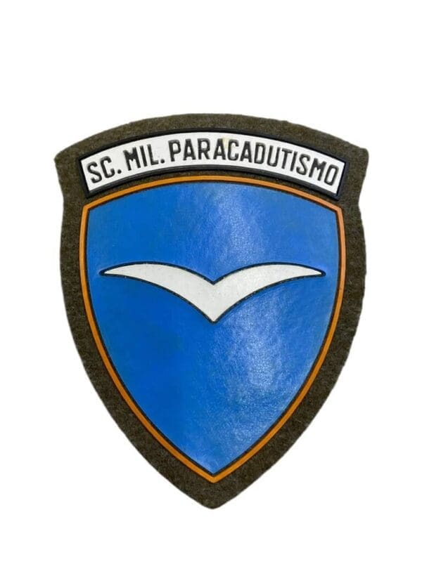 Italian School of Military Parachutist Airborne Patch Insignia