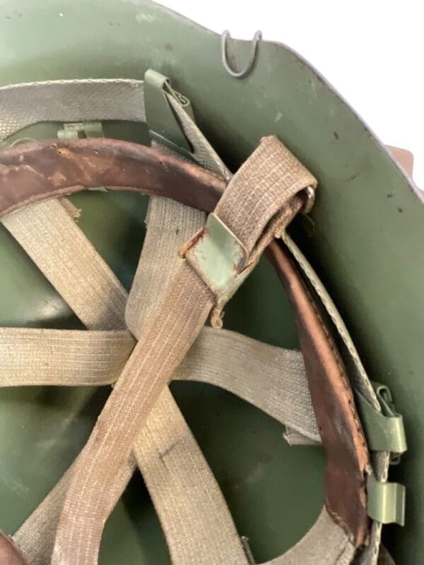 Cold War Era Yugoslavian Yugo M59/85 Steel Helmet With M68 Camo Cover