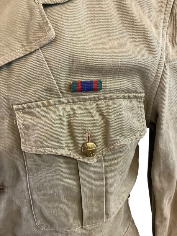 WW2 Canadian RCAF Tropical Tunic Uniform LAC Size 26