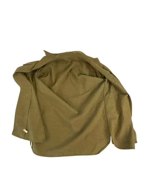 WW2 US Wool Shirt Named & Service No.