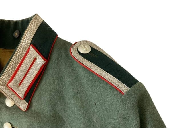 WW2 German 71st Artillery Regiment Waffenrock Named Unit Marked