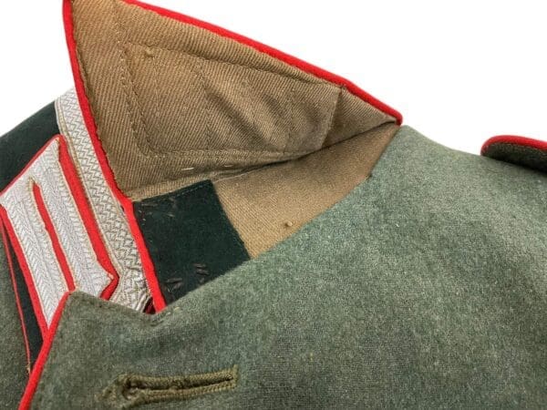 WW2 German 71st Artillery Regiment Waffenrock Named Unit Marked
