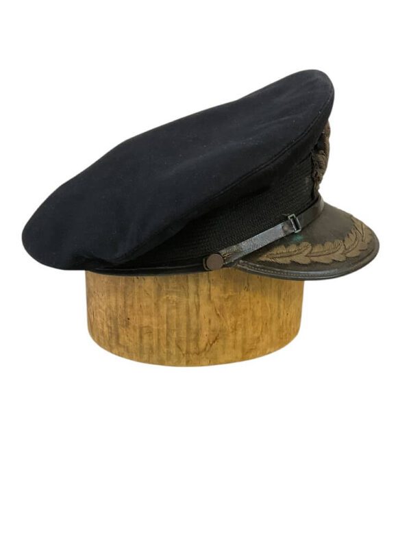 WW2 British Royal Navy RN Commodores Peak Cap Hat Size 7 /14 Gieves