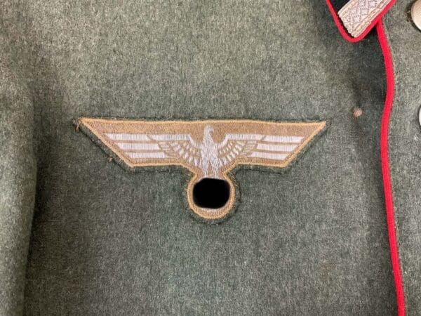 WW2 German 71st Artillery Regiment Waffenrock Named Unit Marked