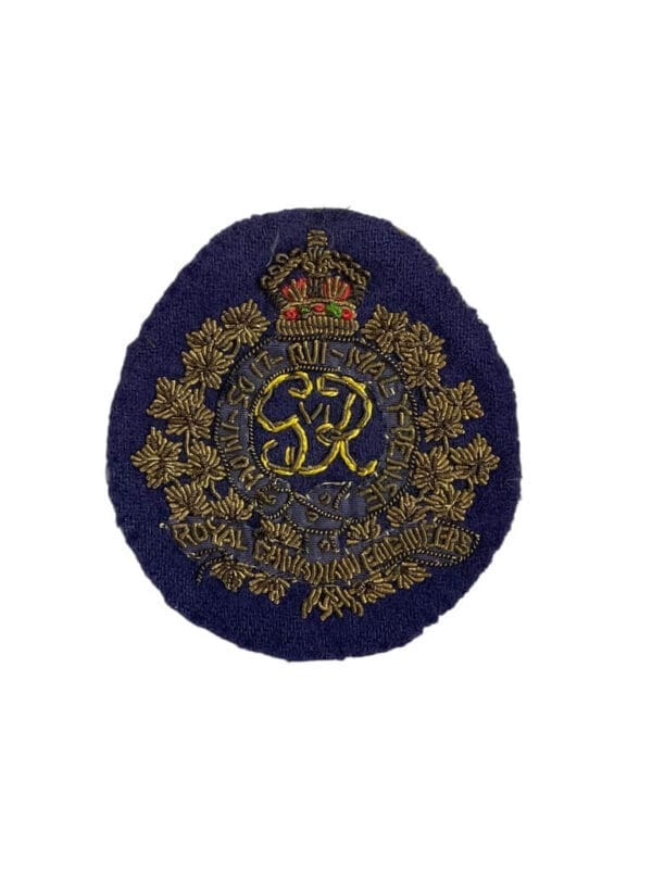 WW2 Royal Canadian Engineers RCE Blazer Crest