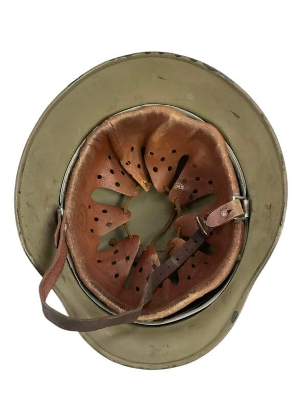 WW2 German M35 Helmet ET64 SS Unique Imports COPY