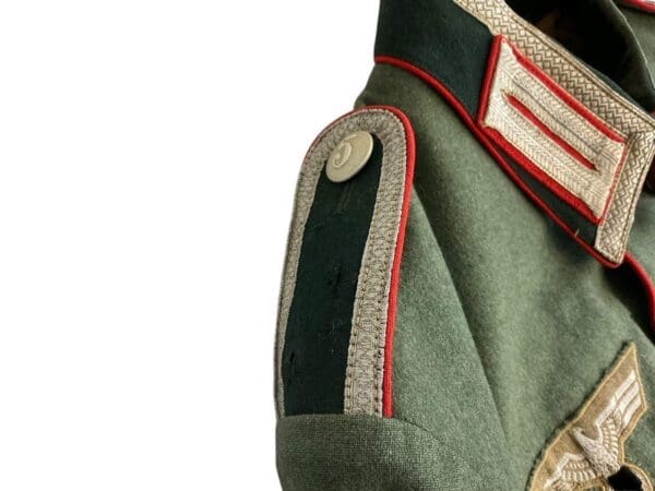 WW2 German 71st Artillery Regiment Waffenrock Named Unit Marked