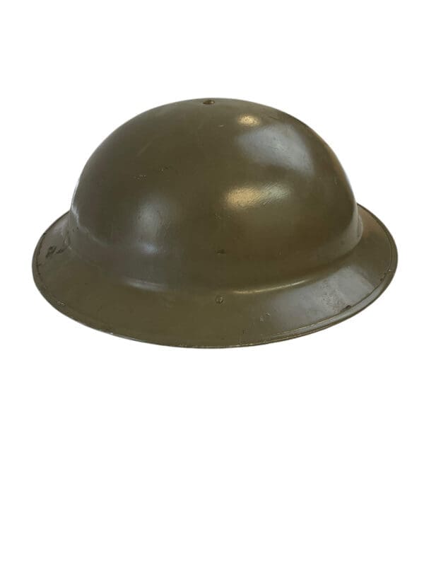 Belgian Belgium Army Mk2 Steel Helmet with Liner 1943 Dated British Shell