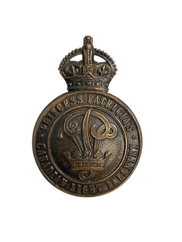 Canadian Army Korean War Princess Patricia's Canadian Light Infantry Cap Badge