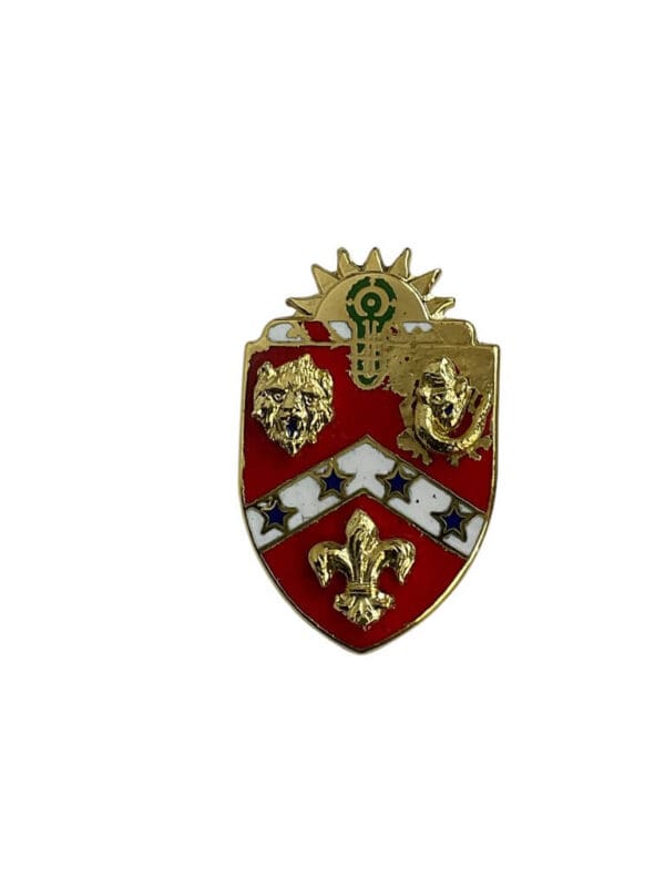 US Army DUI Distinctive Uniform Insignia 3rd Field Artillery Badge Pin